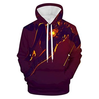 Overwatch Hoodie &#8211; Tracer 3D Print Hooded Pullover Sweatshirt