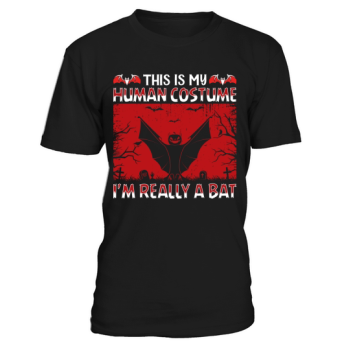 This is my human costume I am really a bat
