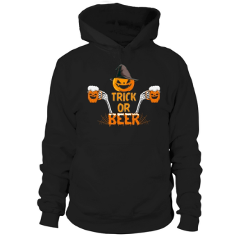 Trick or Beer Halloween Hoodies