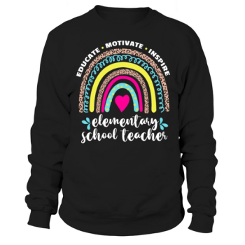 Educate Motivate Inspire Elementary School Sweatshirt