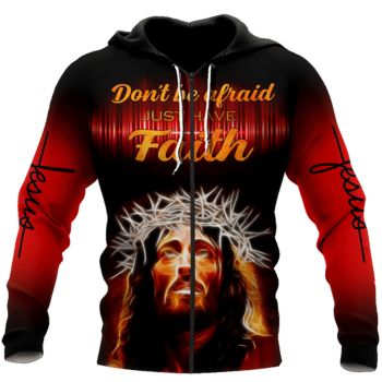 Pretty And Vintage  Black Red Headshot Pattern Jesus Hoodie
