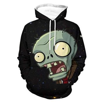Plants vs Zombies Hoodies &#8211; 3D Print Pullover Gaming Hoodie