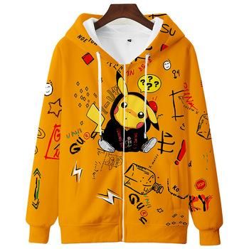 DQS 3D Print Design Hoodies Anime Hooded Sweatshirts