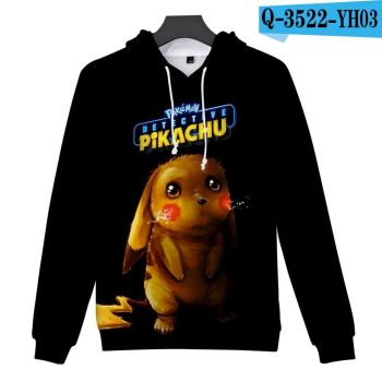DQS 3D Print Design Hoodies Anime Hooded Sweatshirts