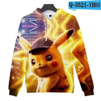DQS 3D Print Design Hoodies Anime Hooded Sweatshirts