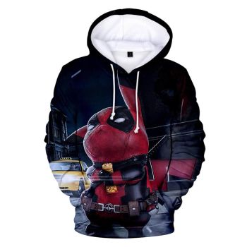 DQS 3D Print Design Hoodies Anime Hooded Sweatshirts
