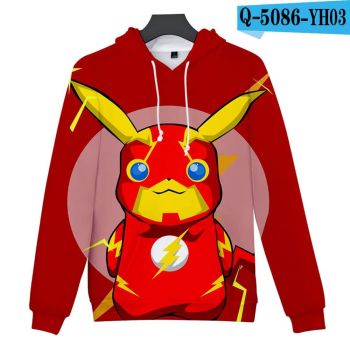 DQS 3D Print Design Hoodies Anime Hooded Sweatshirts