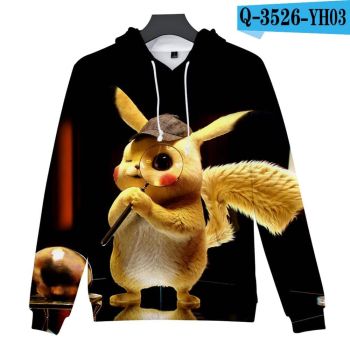 DQS 3D Print Design Hoodies Anime Hooded Sweatshirts