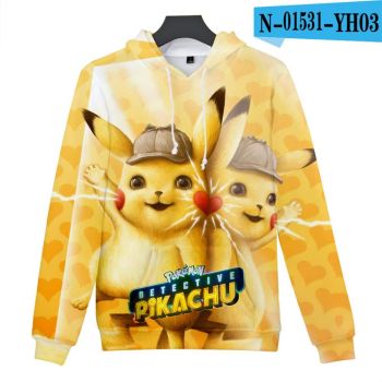 DQS 3D Print Design Hoodies Anime Hooded Sweatshirts