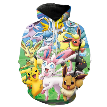 DQS 3D printed Hoodies Fashion Sweatshirts