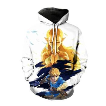 Popular Game Hoodies &#8211; The Legend Of Zelda 3D Print Hooded Sweatshirt