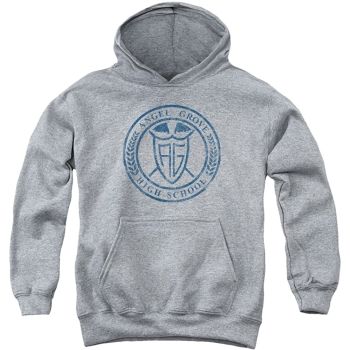 Power Rangers Angel Grove Hs Pullover Hoodie