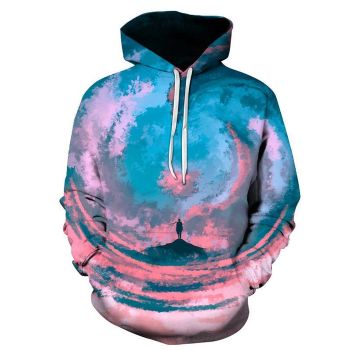 Graphic Print 3D Sweatshirt Hoodie Pullover