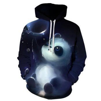 Cute Panda 3D Sweatshirt, Hoodie, Pullover