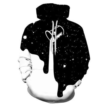 Spilling Universe 3D Hoodie Sweatshirt Pullover
