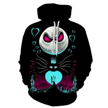 The Nightmare Before Christmas 3D Sweatshirt, Hoodie, Pullover