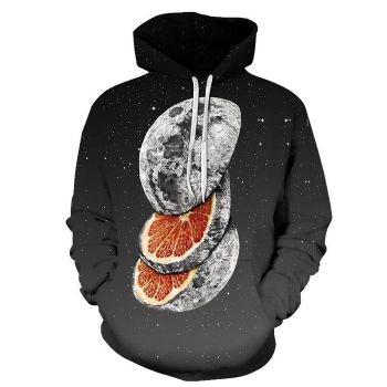 Galaxy Grapefruit Artist 3D Sweatshirt Hoodie Pullover