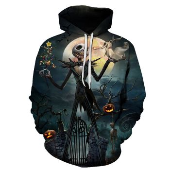 Nightmare Before Christmas 3D Sweatshirt Hoodie Pullover