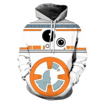 Star Wars BB-8 3D Sweatshirt Hoodie Pullover