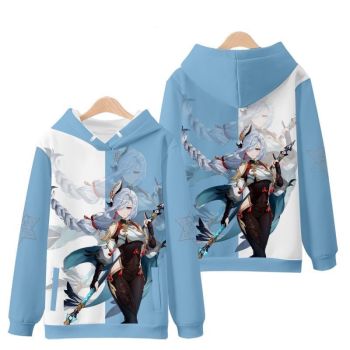 Noble Genshin Impact Anime Game Shenhe Hoodie