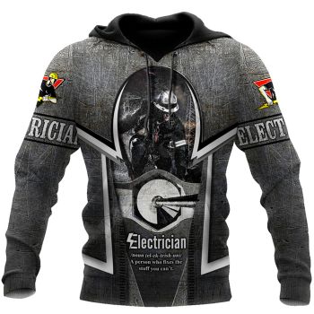  Popular Black Lightning Pattern Lightning Hoodie