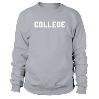 Retro Vintage College Funny Graduation Aesthetic Sweatshirt