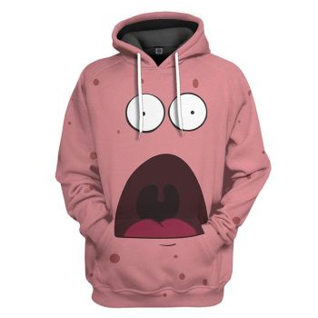 Popular And Vintage Pink Expressions Pattern Expressions Hoodie