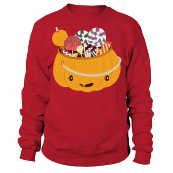 Candy filled pumpkin Halloween 2022 Sweatshirt