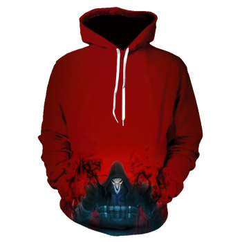 Overwatch Reaper Red Unisex Hoodie