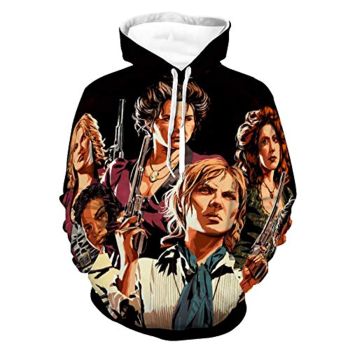 Red Dead Redemption Hoodie &#8211; 3D Print Long Sleeve Hooded Sweatshirt