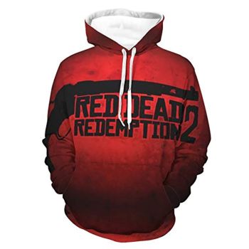 Red Dead Redemption Hoodie &#8211; 3D Print Long Sleeve Hooded Sweatshirt
