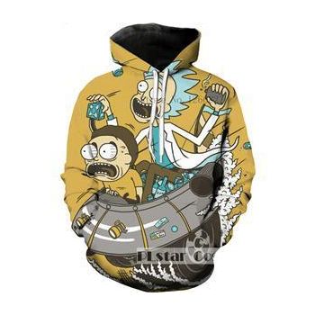 Rick and morty Hoodies