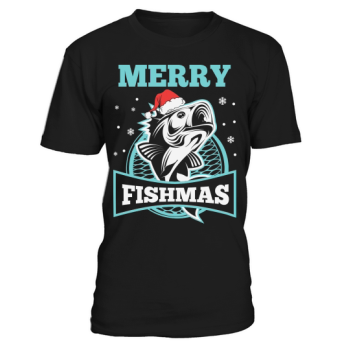 Merry Christmas Fishmas Funny Fishing