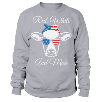 4th of July American Flag (6) Sweatshirt