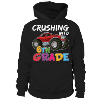 Back to school crushing in 6th grade Hoodies