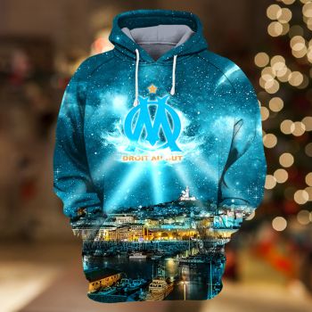 Street Blue Lighting Pattern Lighting Hoodie