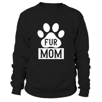 Dog Quotes Furry Mum Sweatshirt