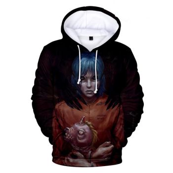 Sally Face Hoodies &#8211; Sally Face Game Series Terror Devil Mask Sally 3D Hoodie