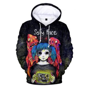 Sally Face Hoodies &#8211; Sally Face Game Terror Devil 3D Hoodie