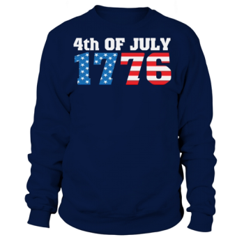 4th of July American Flag (7) Sweatshirt