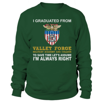 Valley Forge Military Academy and College Sweatshirt