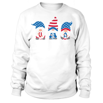 4th of July Gnomes Patriotic Sweatshirt