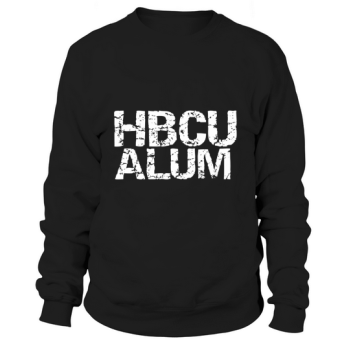 HBCU ALUM Distressed Black College Alumni Sweatshirt