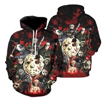  Precious And Cute Orange Skull Pattern Halloween Hoodie