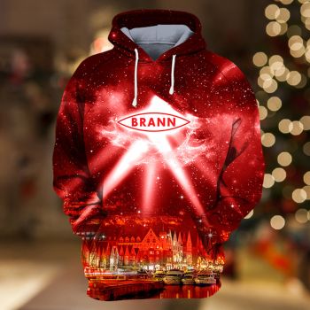 Classical  Red Lighting Pattern Lighting Hoodie