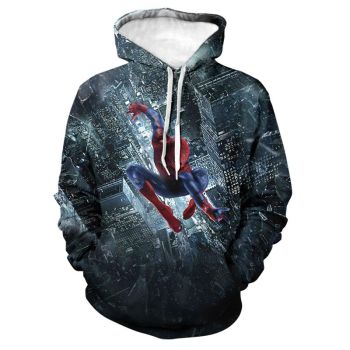 Spider-man 3D Printed Hoodies &#8211; Men Hooded Sweatshirts