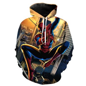Spider-man Hoodies Spider-man Series Super Hero save the world 3D Hoodie for man/woman