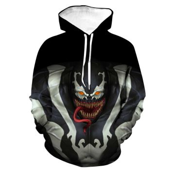 Spider-man Hoodies Venom Spider-man s Latest Venom 3D Hoodie for man/woman