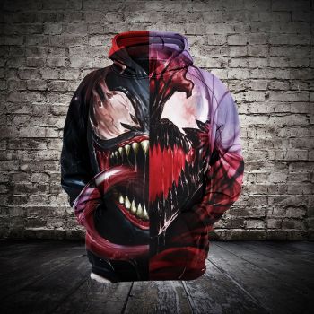 Spider-man Hoodies Venom Spider-man Series Super hero 3D Hoodie for man/woman