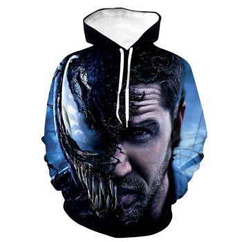 Spider-man Hoodies Venom Spider-man Venom Eyes Cool 3D Hoodie for man/woman